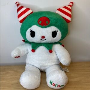 Build-A-Bear Sanrio Kuromi Christmas Elf Plush White Green Red 16 inch 2023